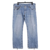 True Religion 90's Billy Super T  Denim Baggy Jeans / Pants 38 Blue