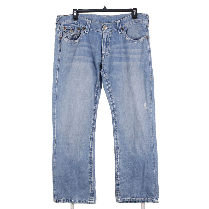 True Religion 90's Billy Super T  Denim Baggy Jeans / Pants 38 Blue