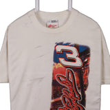 Competitors View 90's Nascar Short Sleeve Back Print T Shirt Large White