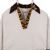 Liberty House 90's African Short Sleeve Shirt Large White