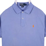 Polo Ralph Lauren 90's Short Sleeve Button Up Polo Shirt Large Blue