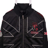 COOGI 90's Zip Up Nylon Sportswear Bomber Jacket XXLarge (2XL) Black