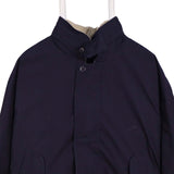 Club House 90's Zip Up Heavyweight Puffer Jacket Large Navy Blue