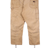 Dickies 90's Denim Carpenter Workwear Cargo Baggy Trousers / Pants XXXXLarge (4XL) Brown