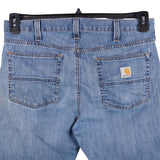 Carhartt 90's Straight Leg Denim Jeans / Pants 34 x 30 Blue