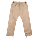 Levi's 90's 505 Denim Straight Leg Bootcut Jeans / Pants 38 Beige Cream