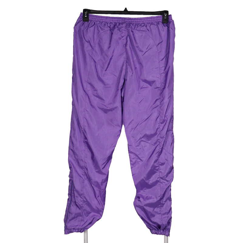 Nike 90's Drawstring Elasticated Waistband Joggers / Sweatpants XLarge Purple