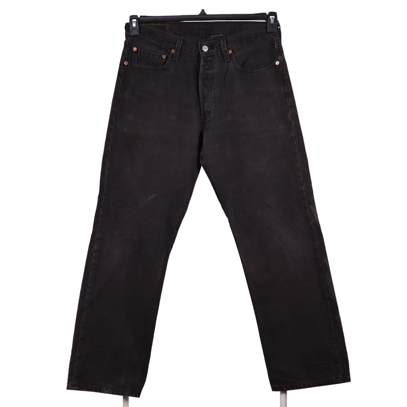 Levi's 90's 501 Denim Regular Fit Jeans / Pants 34 x 34 Black