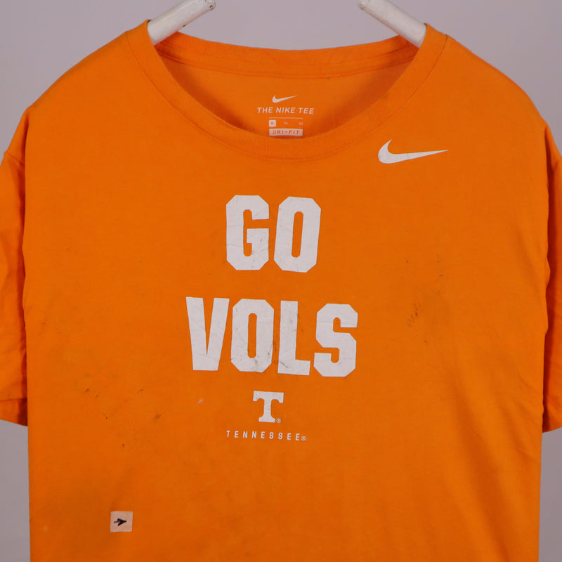 Nike 90's Go Vols Short Sleeve Crewneck T Shirt XLarge Orange