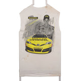 Chase Authentics 90's Nascar Sleeveless Vests Large White