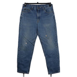 Carhartt 90's Denim Relaxed Fit Baggy Jeans / Pants 36 x 32 Blue
