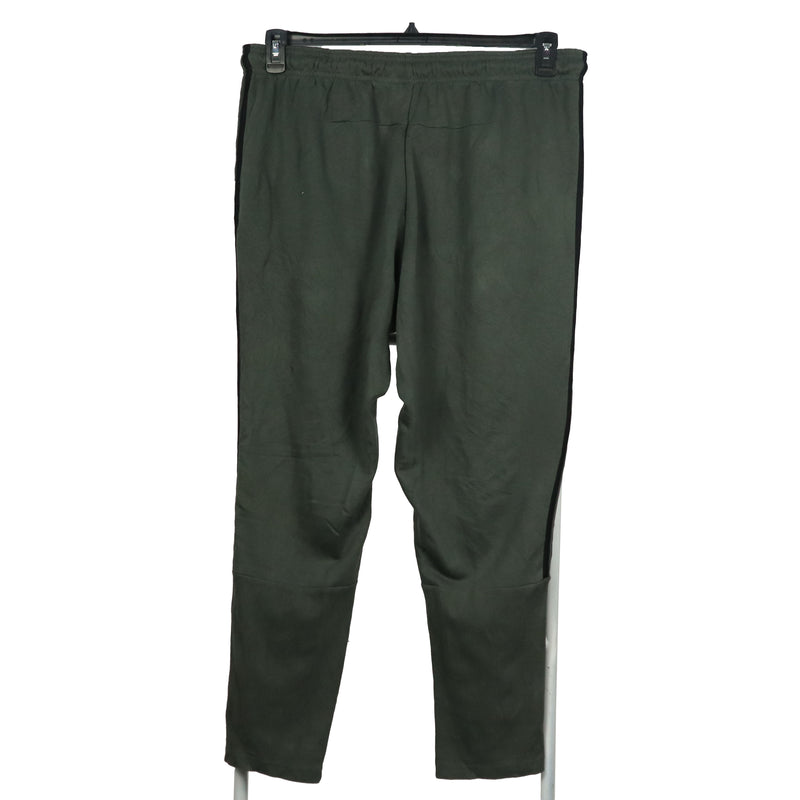 Adidas 90's Cotton Elasticated Waistband Drawstrings Joggers / Sweatpants XLarge Green