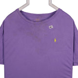 Polo Ralph Lauren 90's Short Sleeve Crewneck T Shirt XLarge Purple