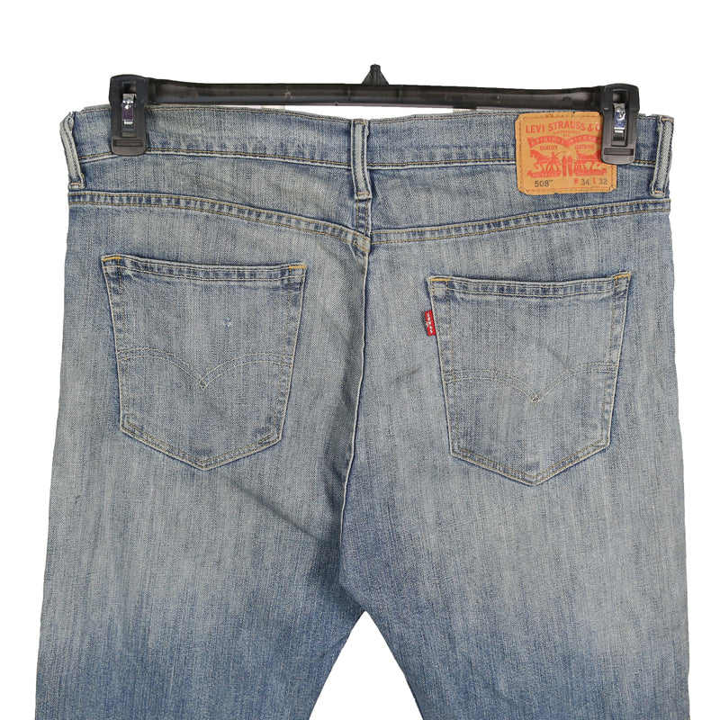 Levi's 00's Y2K stone wash Straight Leg Bootcut Jeans / Pants 34 x 32 Blue