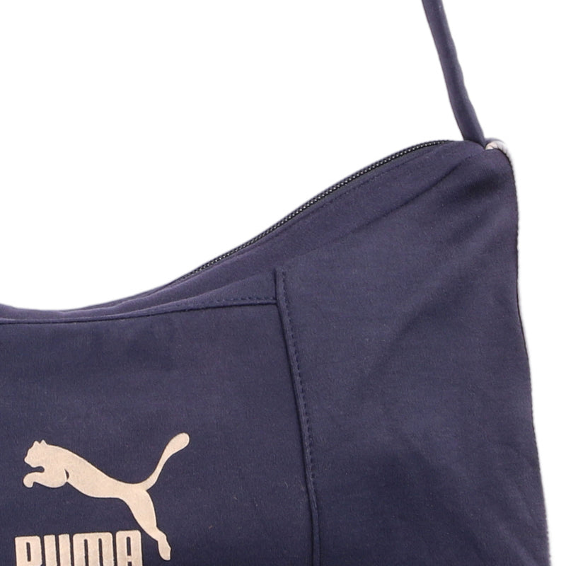 REWORK Puma BAG 00's Y2K Spellout Shoulder Bag Women's One size Navy Blue