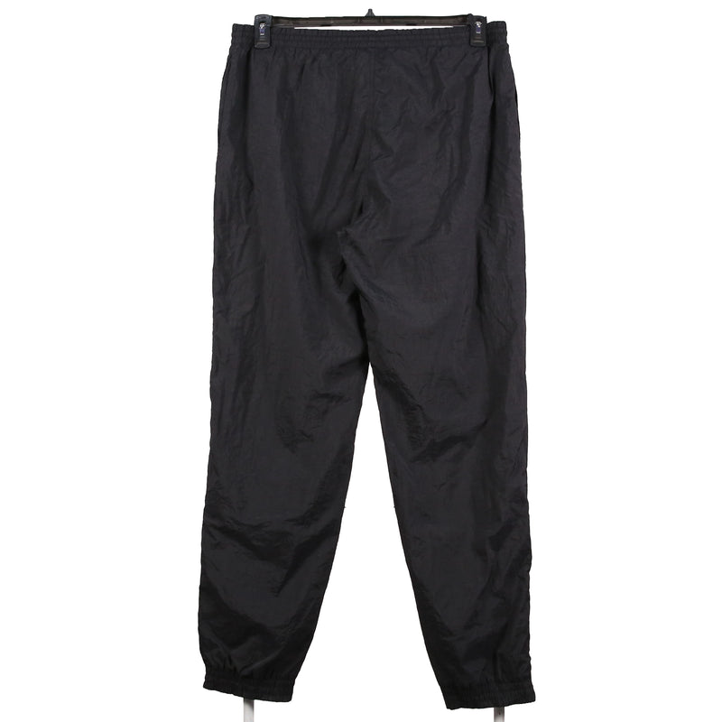 Adidas 90's small logo Baggy Nylon Sportswear Trousers / Pants Large Black