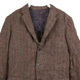 Harris Tweed 90's Tweed Wool Jacket Blazer XLarge Brown