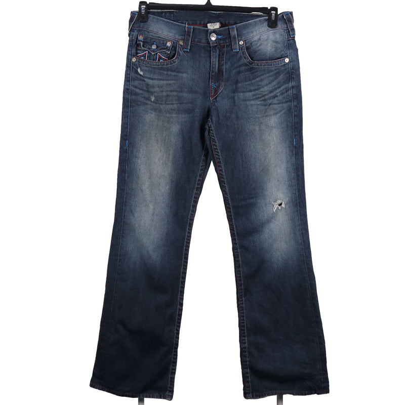 True Religion 90's Billy Super T Bootcut Denim Jeans / Pants 34 x 34 Blue