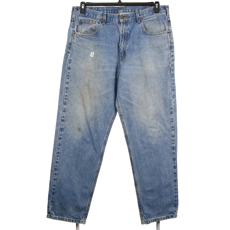 Carhartt 90's Denim Straight Leg Jeans / Pants 34 x 34 Blue
