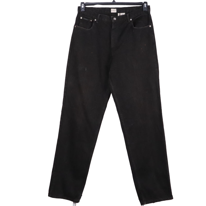 Calvin Klein jeans 90's Denim Bootcut Straight Leg Jeans / Pants 34 x 36 Black