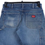 Dickies 90's Denim Carpenter Workwear Cargo Baggy Jeans / Pants 34 x 32 Blue