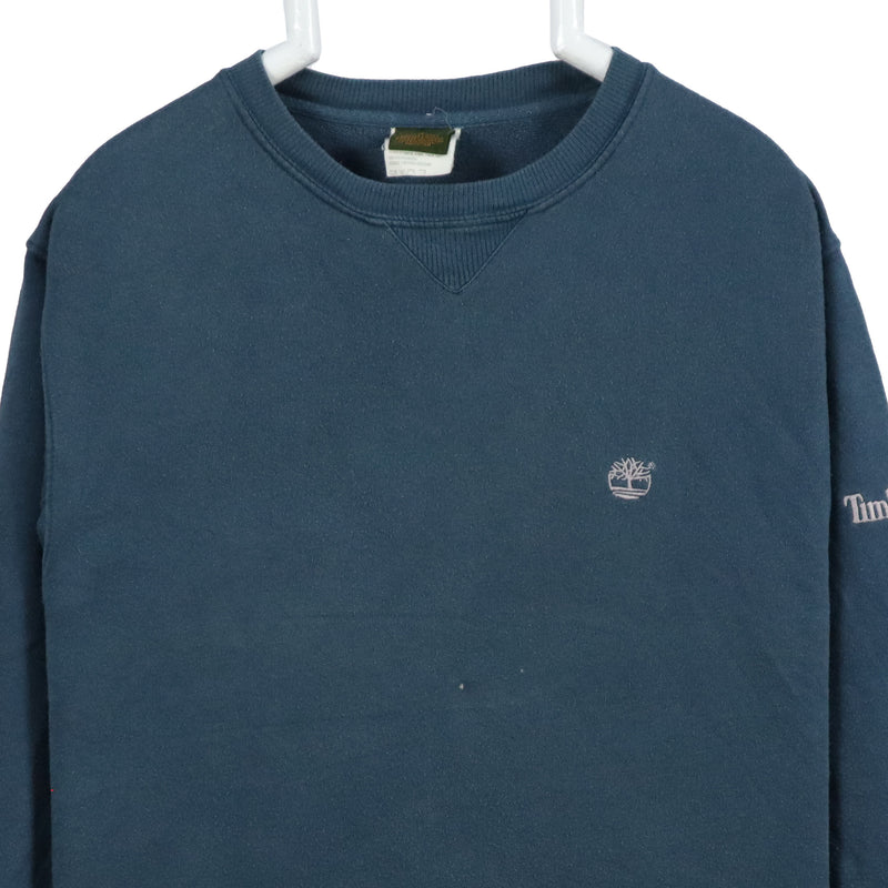 Timberland 90's Heavyweight Crewneck Sweatshirt XSmall Navy Blue