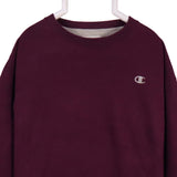 Champion 90's Crewneck Long Sleeve Sweatshirt XLarge Burgundy Red
