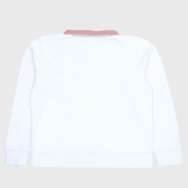 Patagonia 90's Fleece Snap T Synchilla Sweatshirt Medium Beige Cream
