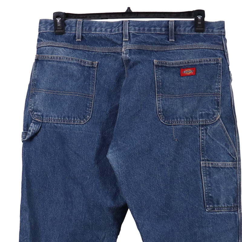 Dickies 90's Carpenter Workwear Denim Straight Leg Jeans / Pants 40 Blue