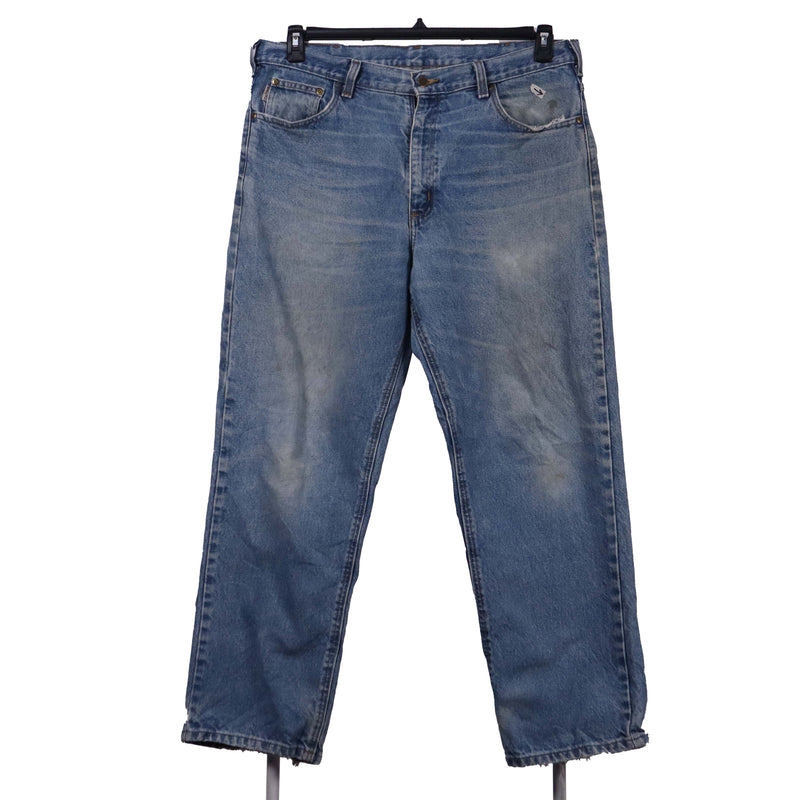 Carhartt 90's Denim Straight Leg Jeans / Pants 36 x 30 Blue