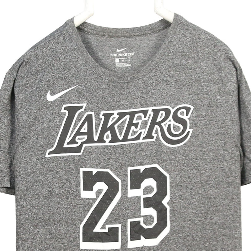 Nike 90's Back Print Short Sleeve Crewneck T Shirt XLarge Grey