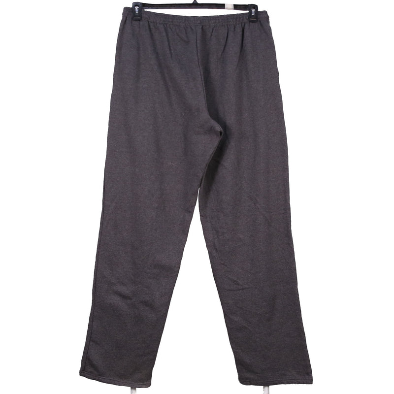 Champion 90's Elasticated Waistband Drawstrings Straight Leg Single Stitch Trousers / Pants XLarge Grey