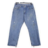 Wrangler 90's Denim Straight Leg Bootcut Jeans / Pants 36 Blue