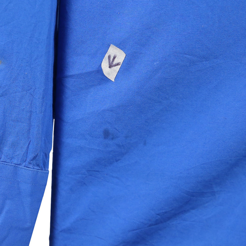 Tommy Hilfiger 90's Plain Long Sleeve Button Up Shirt XLarge (missing sizing label) Blue