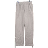 Champion 90's Bootcut Elasticated Waistband Drawstrings Trousers / Pants Small Grey