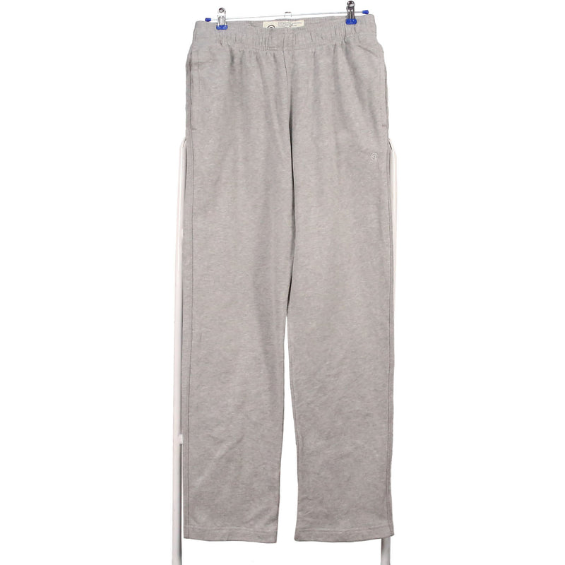 Champion 90's Bootcut Elasticated Waistband Drawstrings Trousers / Pants Small Grey