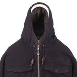 The North Face 90's Heavyweight Zip Up Hooded Parka XXLarge (2XL) Black