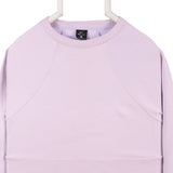 Nike 90's Cropped Spellout Logo Crewneck Sweatshirt XSmall Pink