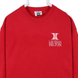 Lee 90's Las Vegas Hilton Crewneck Sweatshirt Large Red