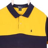 Polo Ralph Lauren 90's Polo Short Sleeve Button Up Polo Shirt XLarge Navy Blue