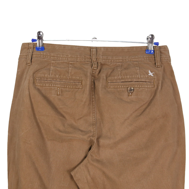 Eddie Bauer 90's Chino Slim Trousers / Pants 30 x 34 Brown