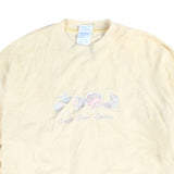 Le Best  Crewneck Heavyweight Sweatshirt XLarge Yellow