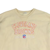 NFL  Cleveland Browns Sweatshirt Small Yellow