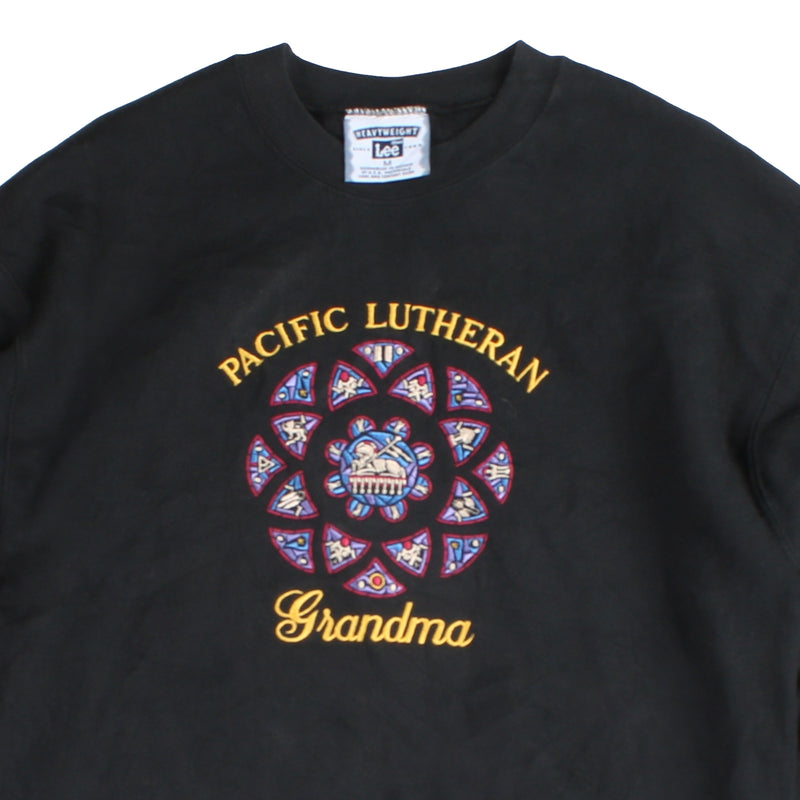 Lee  Grandma Sweatshirt Medium Black