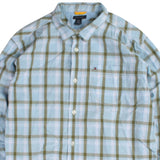 Tommy Hilfiger  Check Long Sleeve Button Up Shirt XLarge Blue