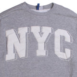 Divided  NYC Crewneck Sweatshirt XSmall Grey