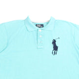 Ralph Lauren  Short Sleeve Button Up Polo Shirt XLarge Blue