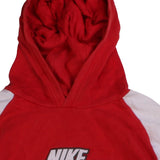 Nike  Nike Air Spellout Pullover Hoodie XLarge Red