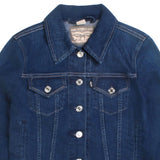 Levi  Button Up Denim Jacket Small (missing sizing label) Blue