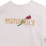 Myrtle Beach  Myrtle Beach Crewneck Sweatshirt Large White